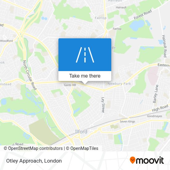 Otley Approach map
