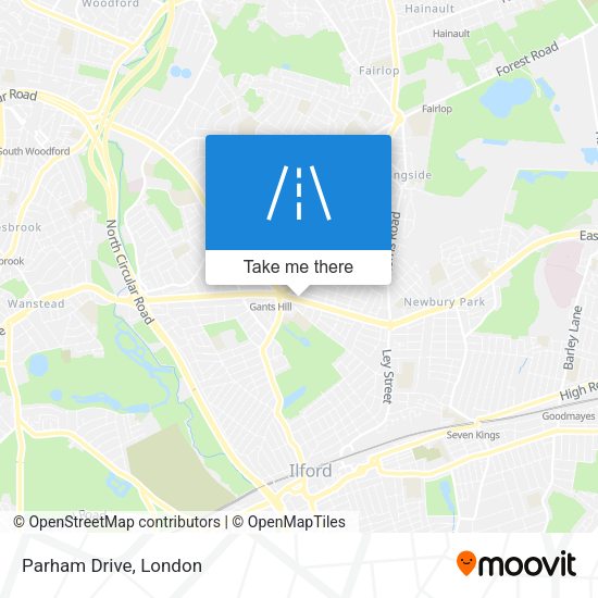Parham Drive map