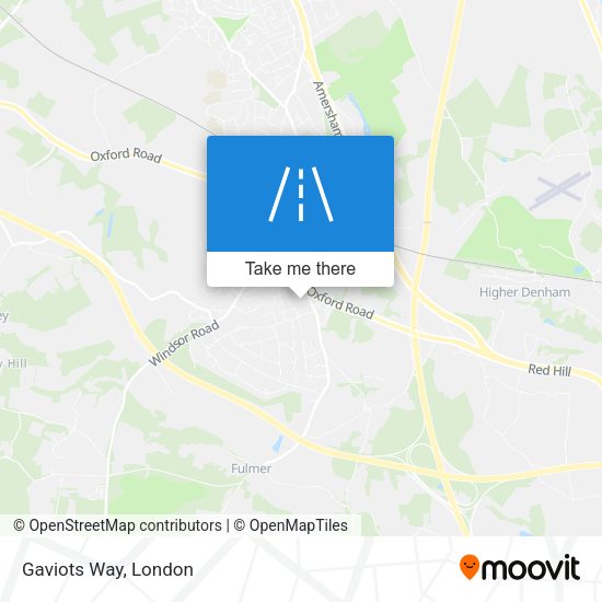 Gaviots Way map