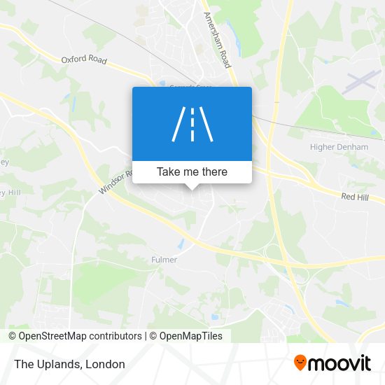 The Uplands map