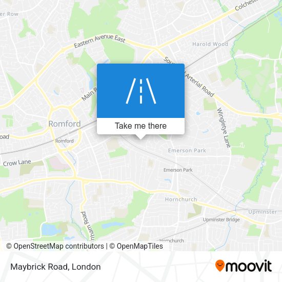Maybrick Road map