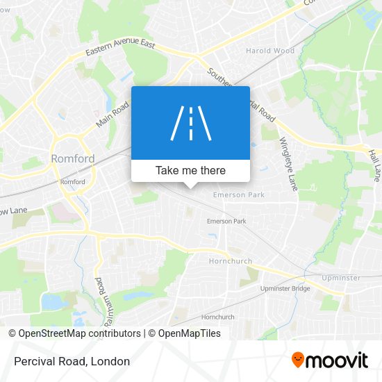 Percival Road map