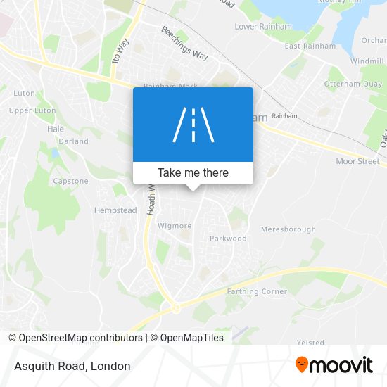 Asquith Road map