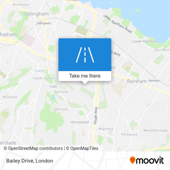 Bailey Drive map
