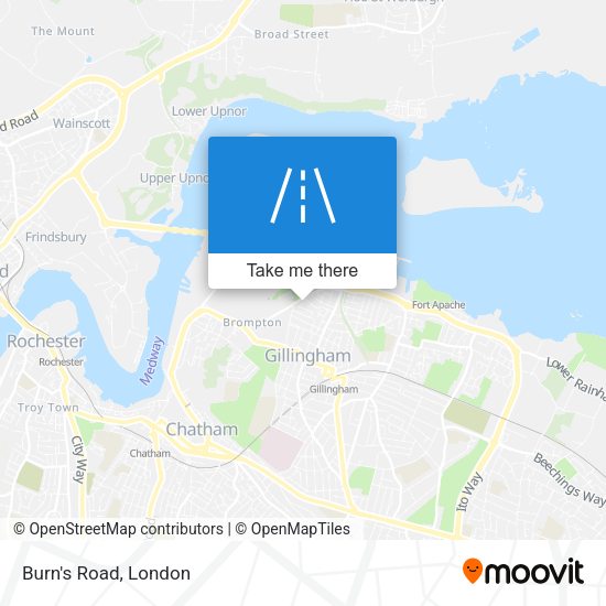 Burn's Road map