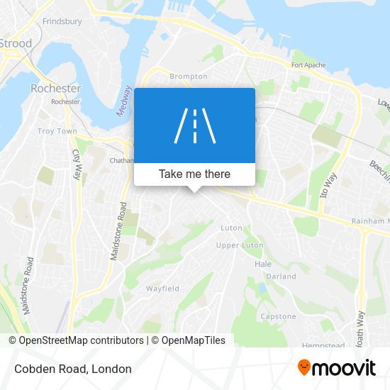 Cobden Road map
