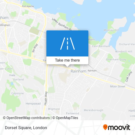 Dorset Square map