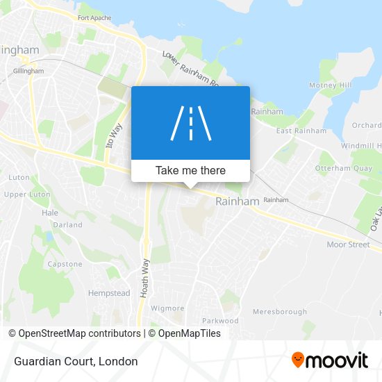 Guardian Court map