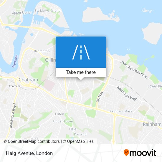 Haig Avenue map