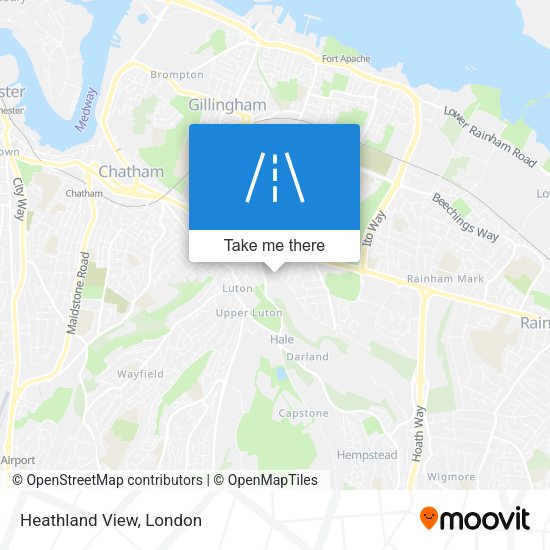 Heathland View map