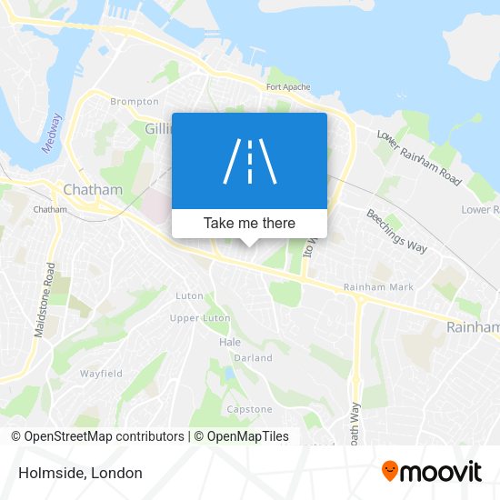Holmside map