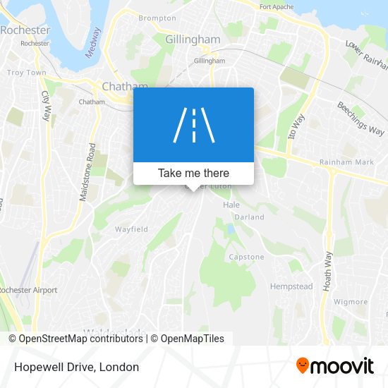 Hopewell Drive map