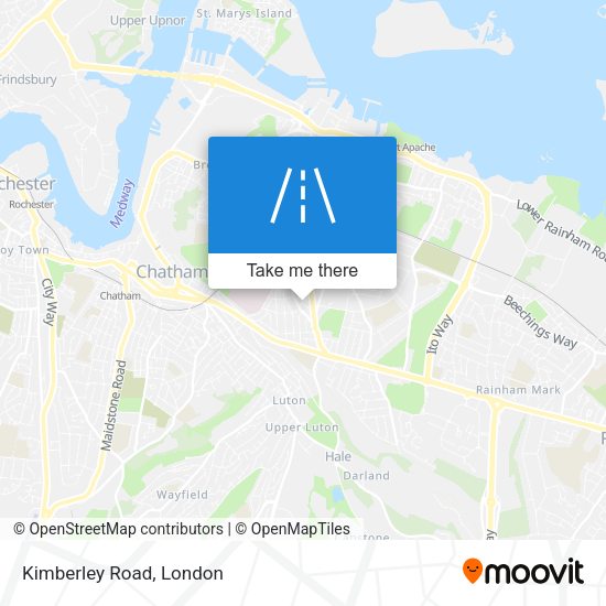 Kimberley  Road map
