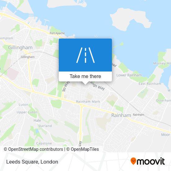 Leeds Square map