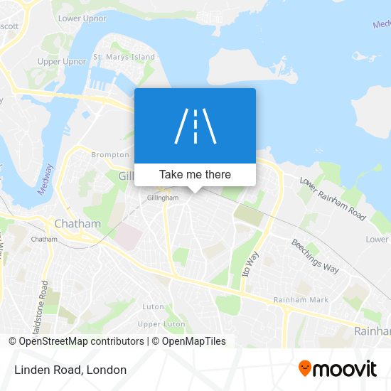 Linden Road map