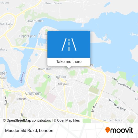 Macdonald Road map