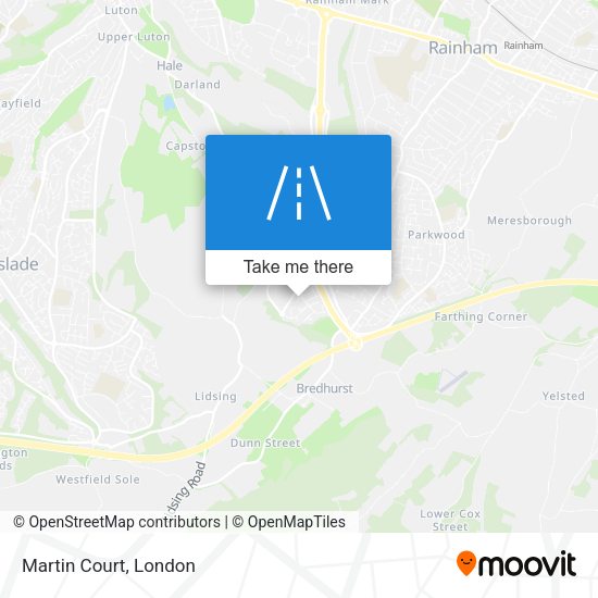 Martin Court map