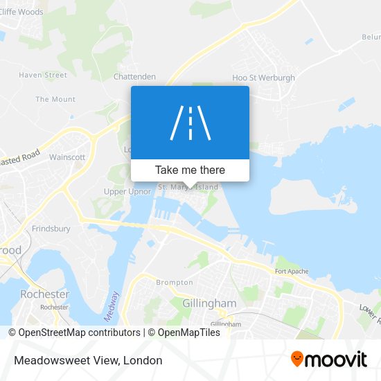 Meadowsweet View map