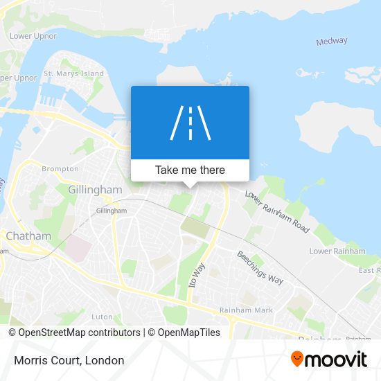 Morris Court map