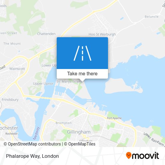 Phalarope Way map