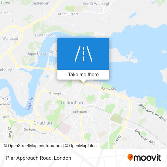 Pier Approach Road map