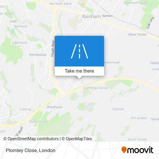 Plomley Close map