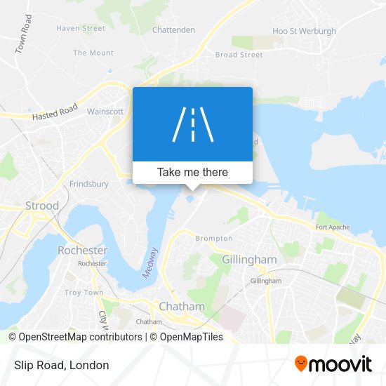 Slip Road map