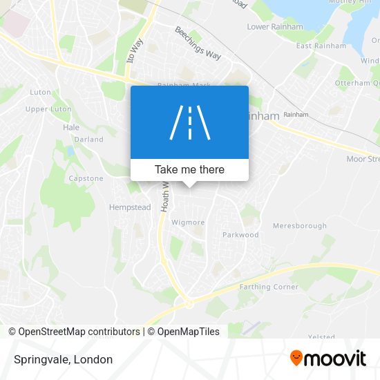 Springvale map