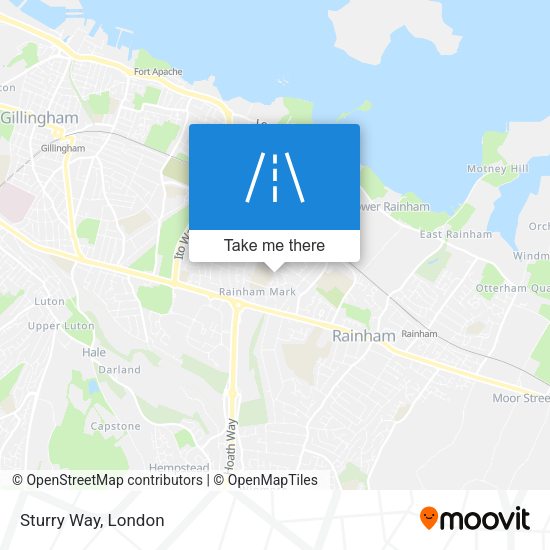 Sturry Way map