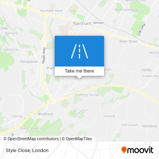 Style Close map