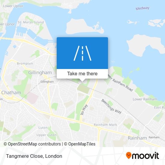 Tangmere Close map