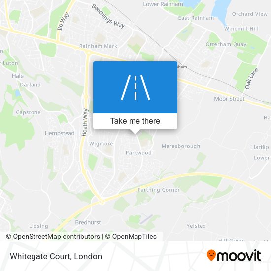 Whitegate Court map