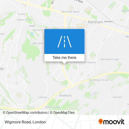 Wigmore Road map