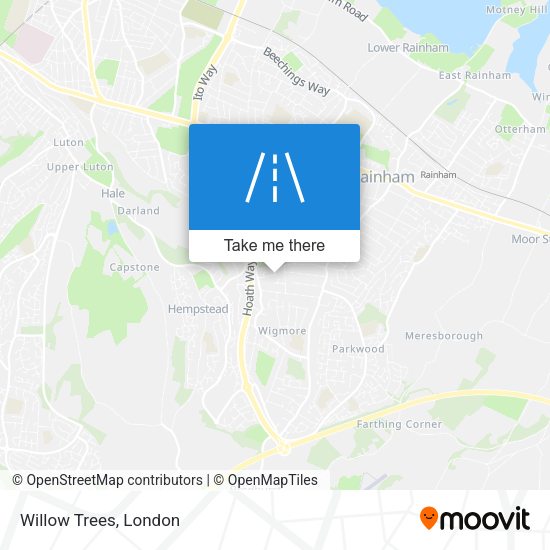 Willow Trees map