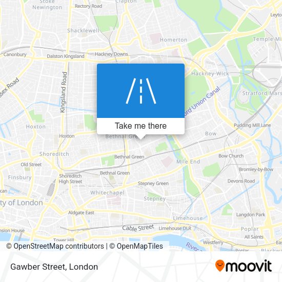 Gawber Street map