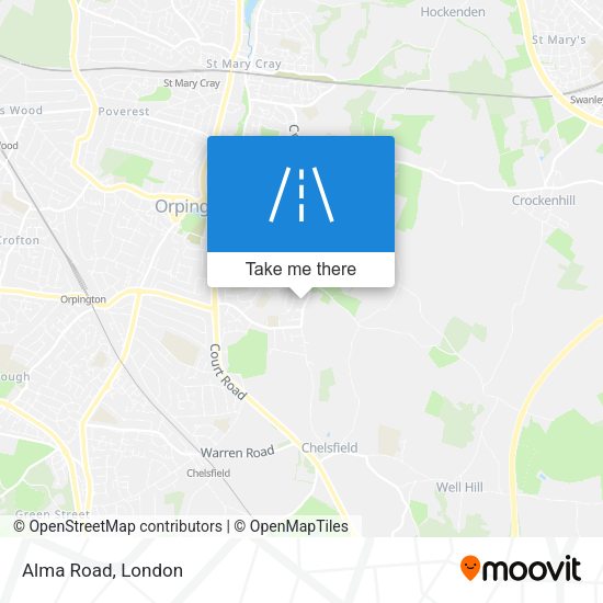 Alma Road map