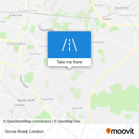 Gorse Road map