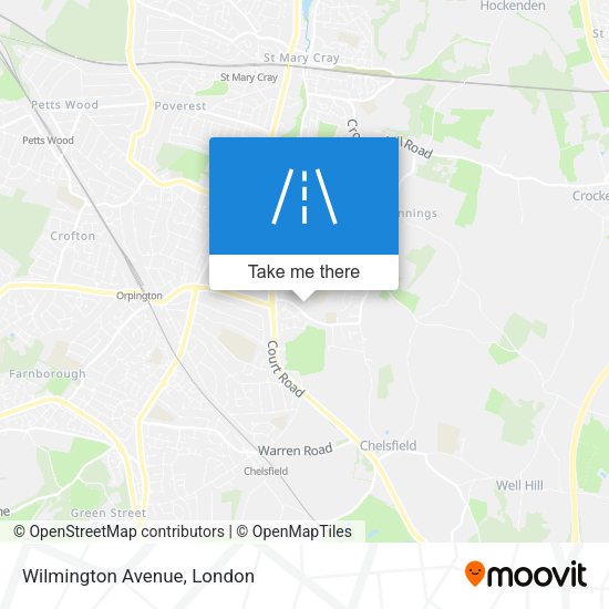 Wilmington Avenue map