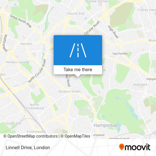 Linnell Drive map