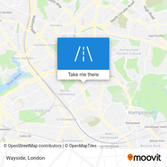 Wayside map