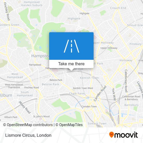 Lismore Circus map