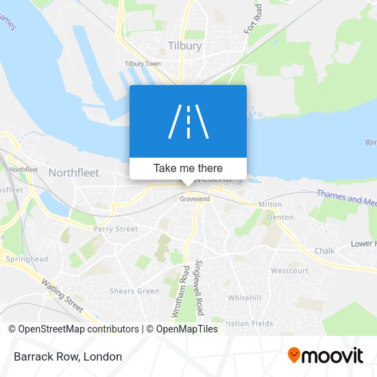 Barrack Row map