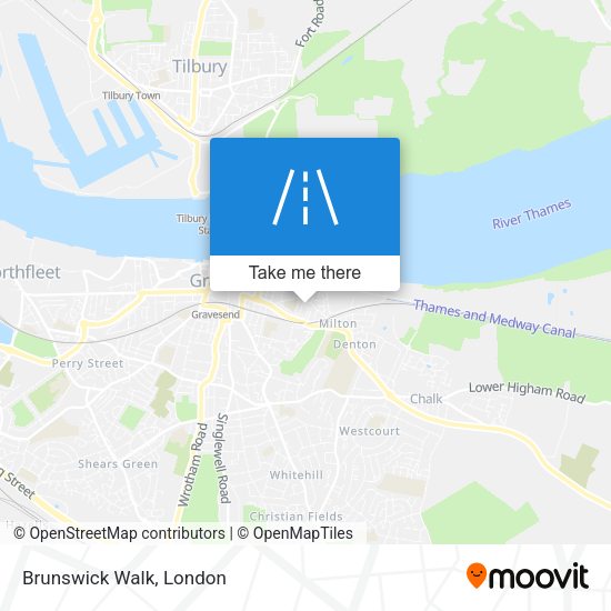 Brunswick Walk map
