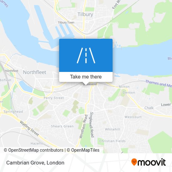 Cambrian Grove map