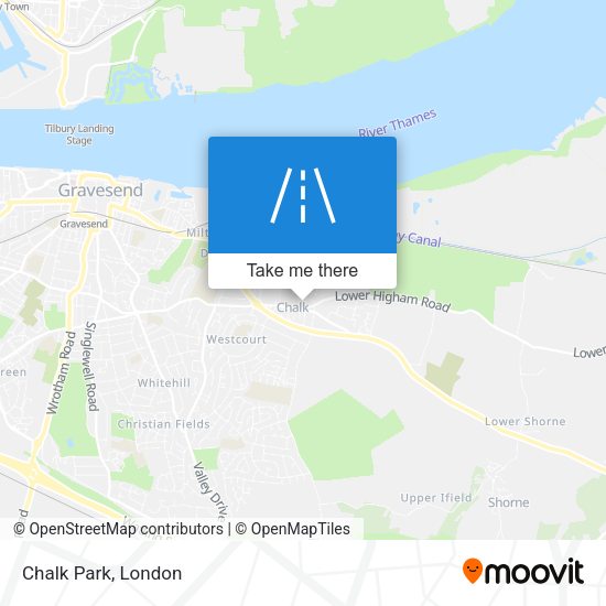 Chalk Park map