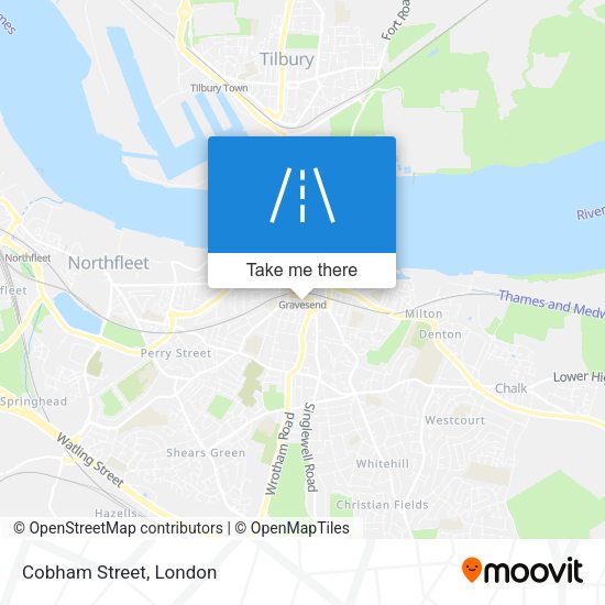 Cobham Street map