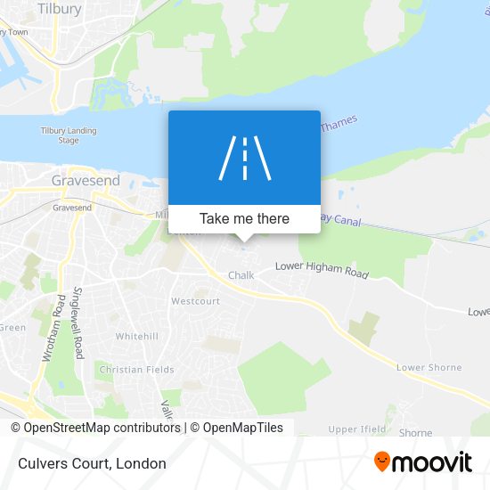 Culvers Court map