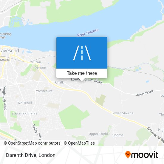 Darenth Drive map