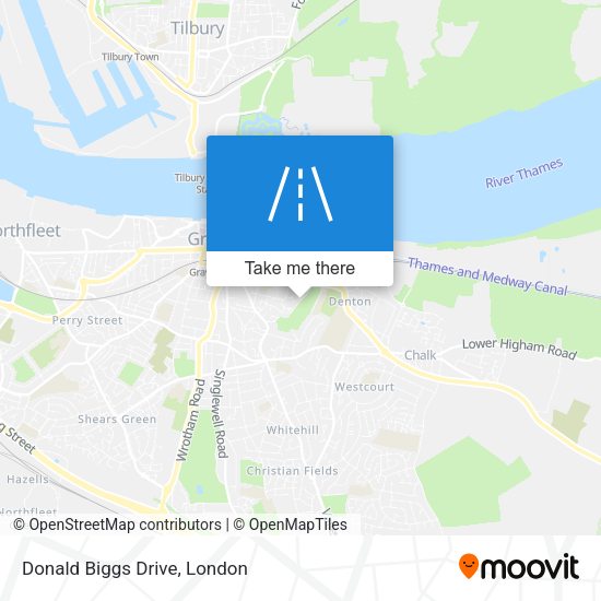 Donald Biggs Drive map