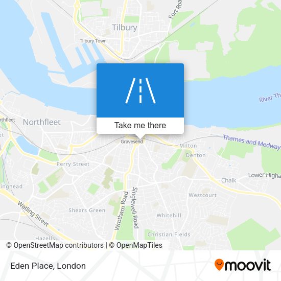 Eden Place map